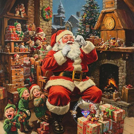 Holiday Diamond Painting Kit 5D DIY Cartoon