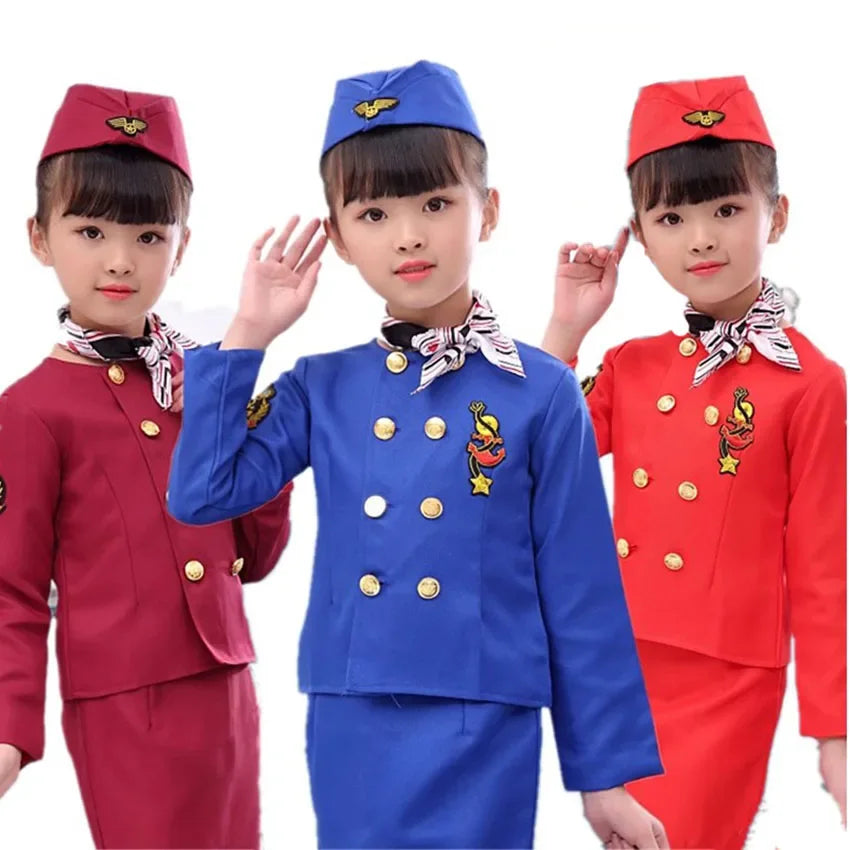 Pilot / Stewardess Costumes (Unisex)