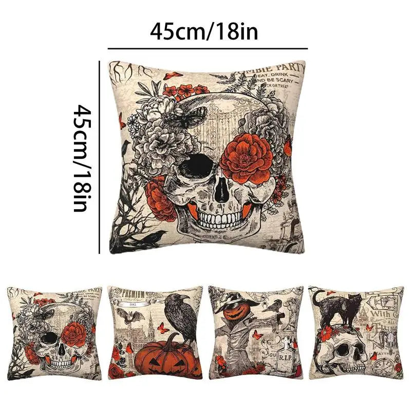 Gothic Halloween Pillow Cases