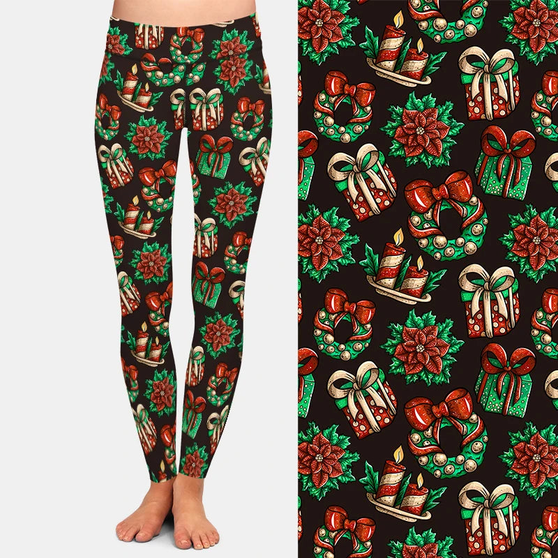 Christmas Gift Print Women Leggings