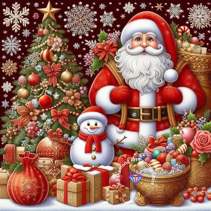 Holiday Diamond Painting Kit 5D DIY Cartoon