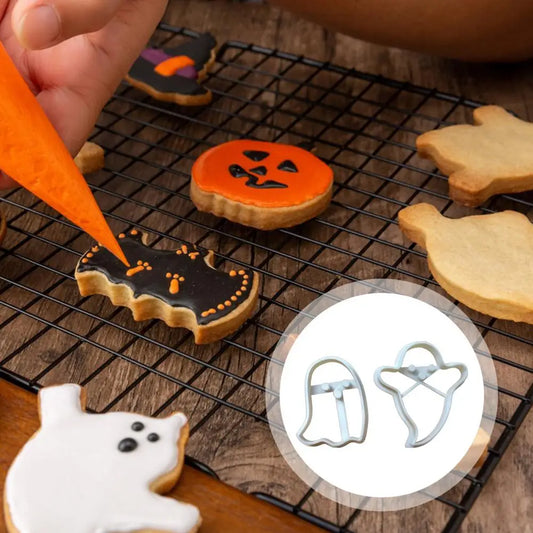 Plastic Ghost Cookie Cutters (2 Pcs)