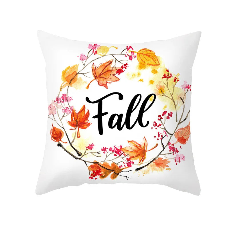 Fall Pumpkin Pillowcases