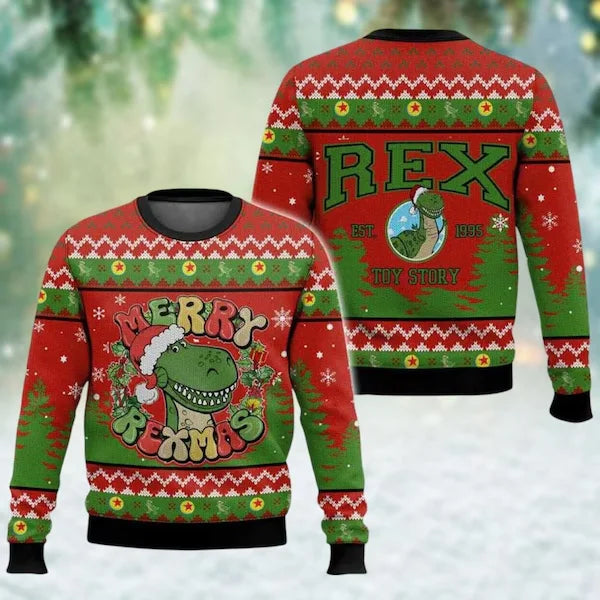 Toy Story Ugly Christmas Sweater for Kid and Adults