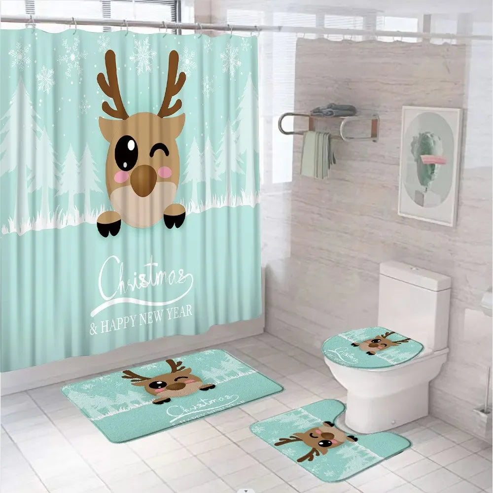 Christmas Bathroom Set