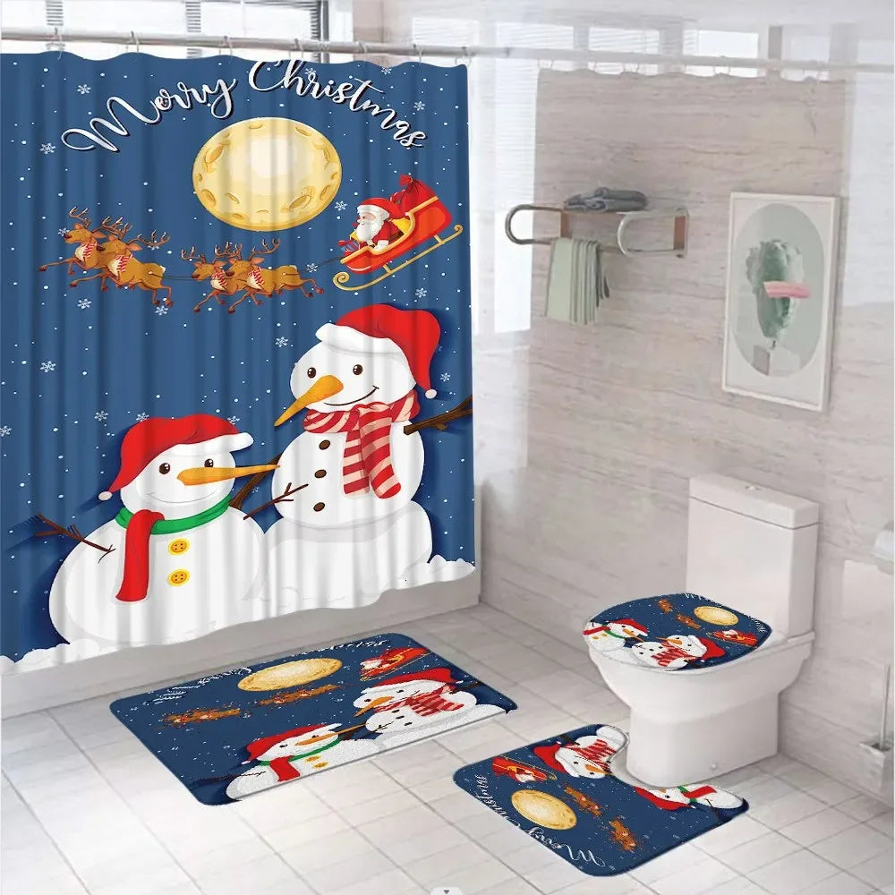 Christmas Bathroom Set