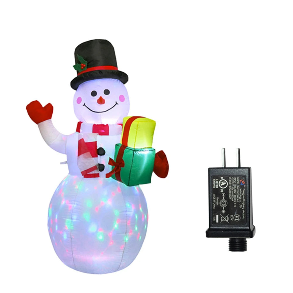 Inflatable Snowman (with LED lights)