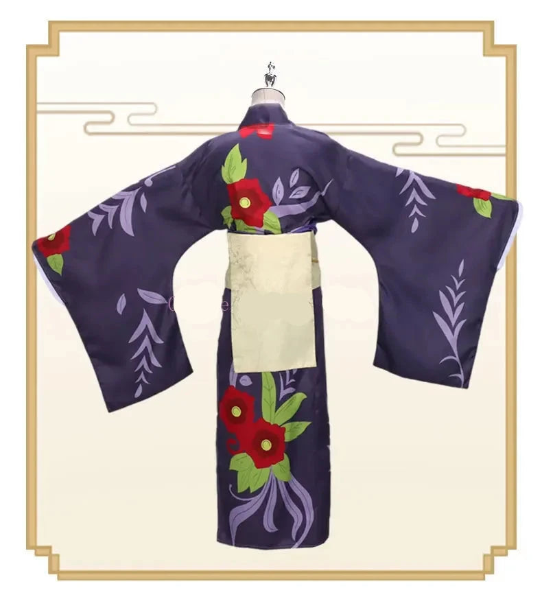 Tamayo Anime Kimono Costume and Wig