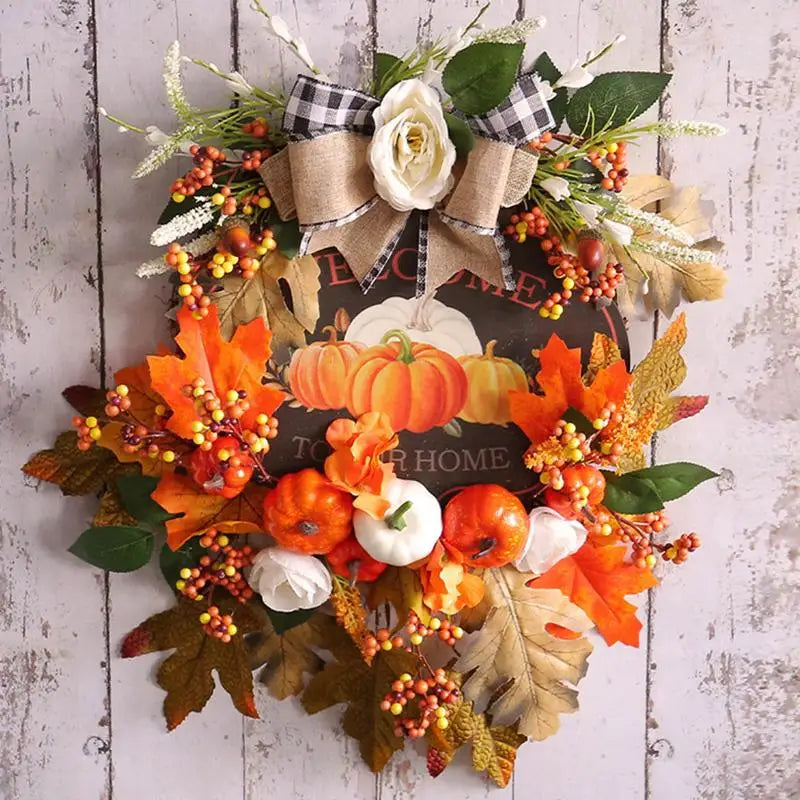 Pumpkin Wreath