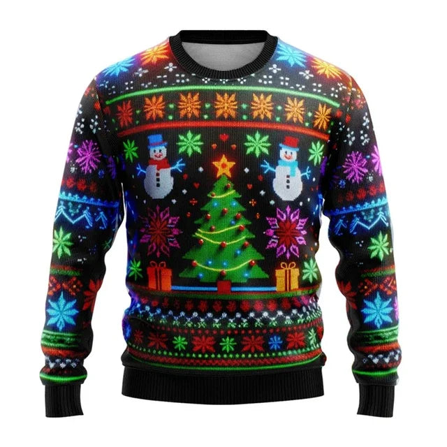 Neon Christmas Sweatshirts