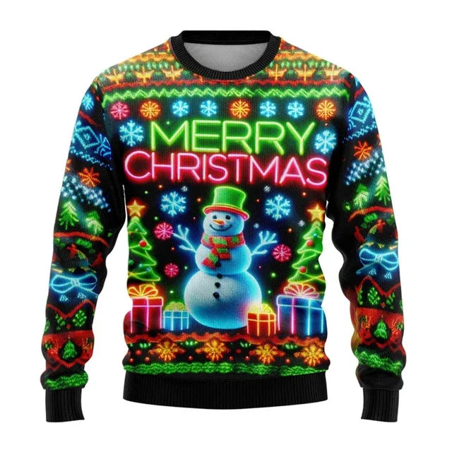 Neon Christmas Sweatshirts