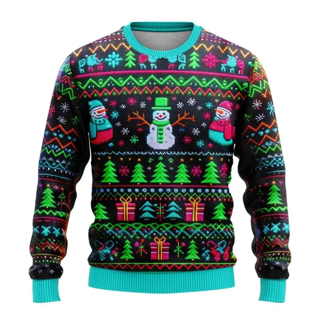 Neon Christmas Sweatshirts