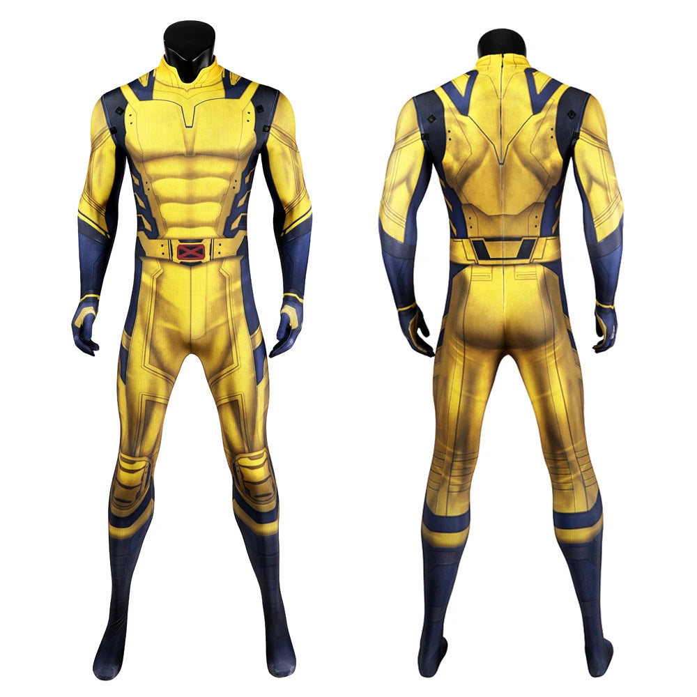 Wolverine Jumpsuit Costume (James Howlett Logan)