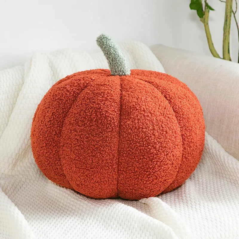 Soft Pumpkin Plush Pillows