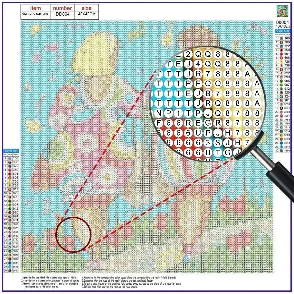 Holiday Diamond Painting Kit 5D DIY Cartoon