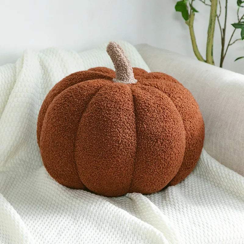 Soft Pumpkin Plush Pillows