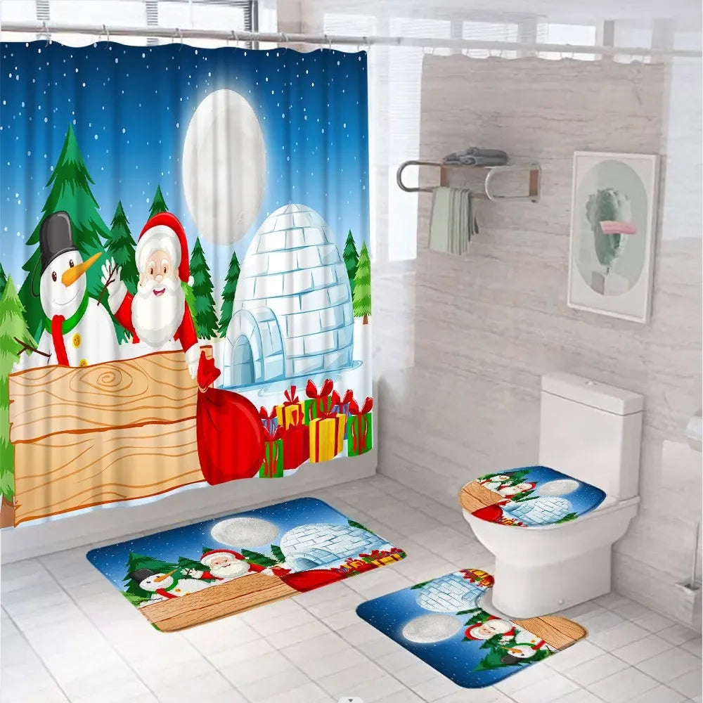 Christmas Bathroom Set