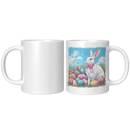Snow_White_Rabbit_with_Pink_Bow_Mug_Whi_11oz_White_FrontBack_Mockup.png