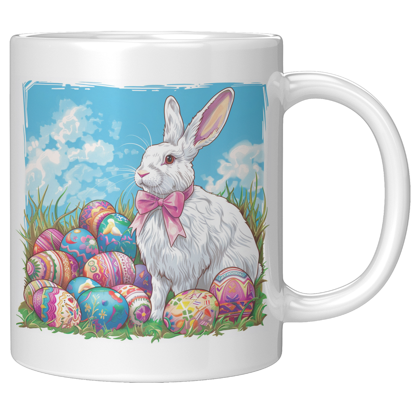 Snow_White_Rabbit_with_Pink_Bow_Mug_Whi_11oz_White_RH_Mockup.png