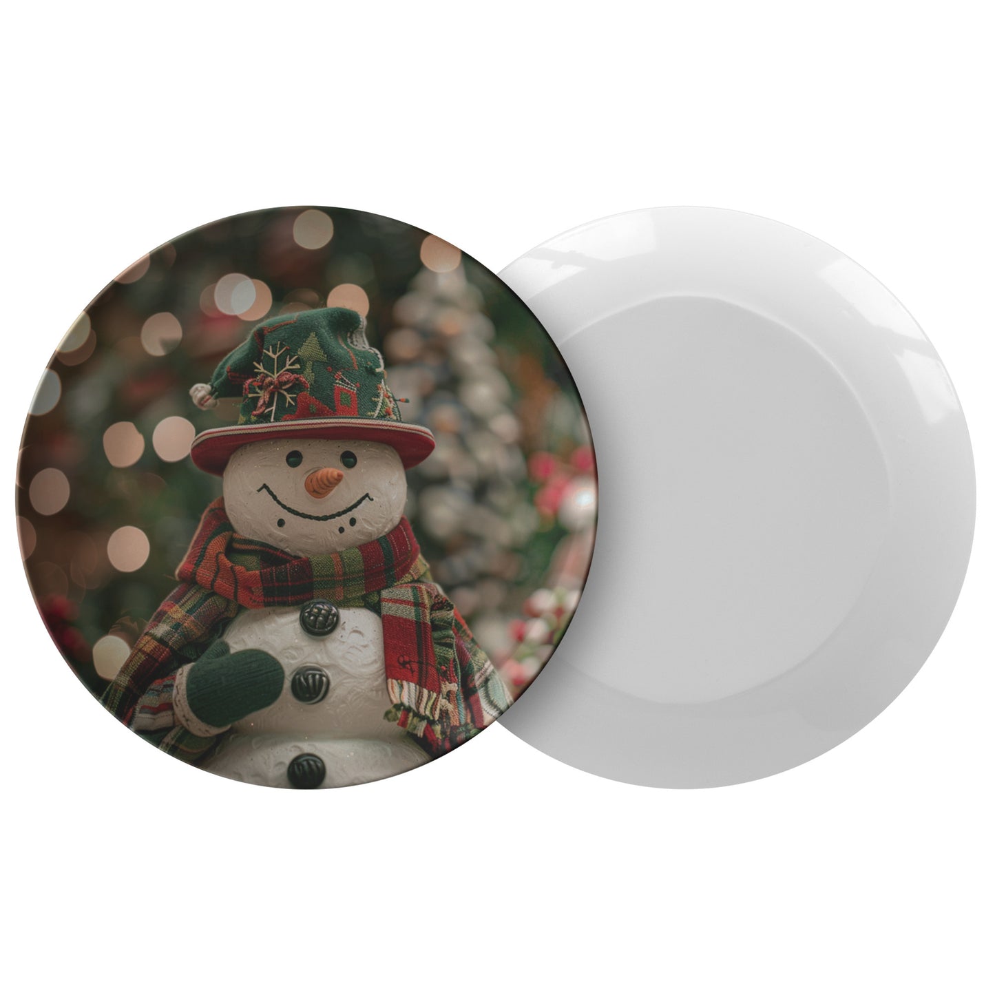 Snowman Plate 2