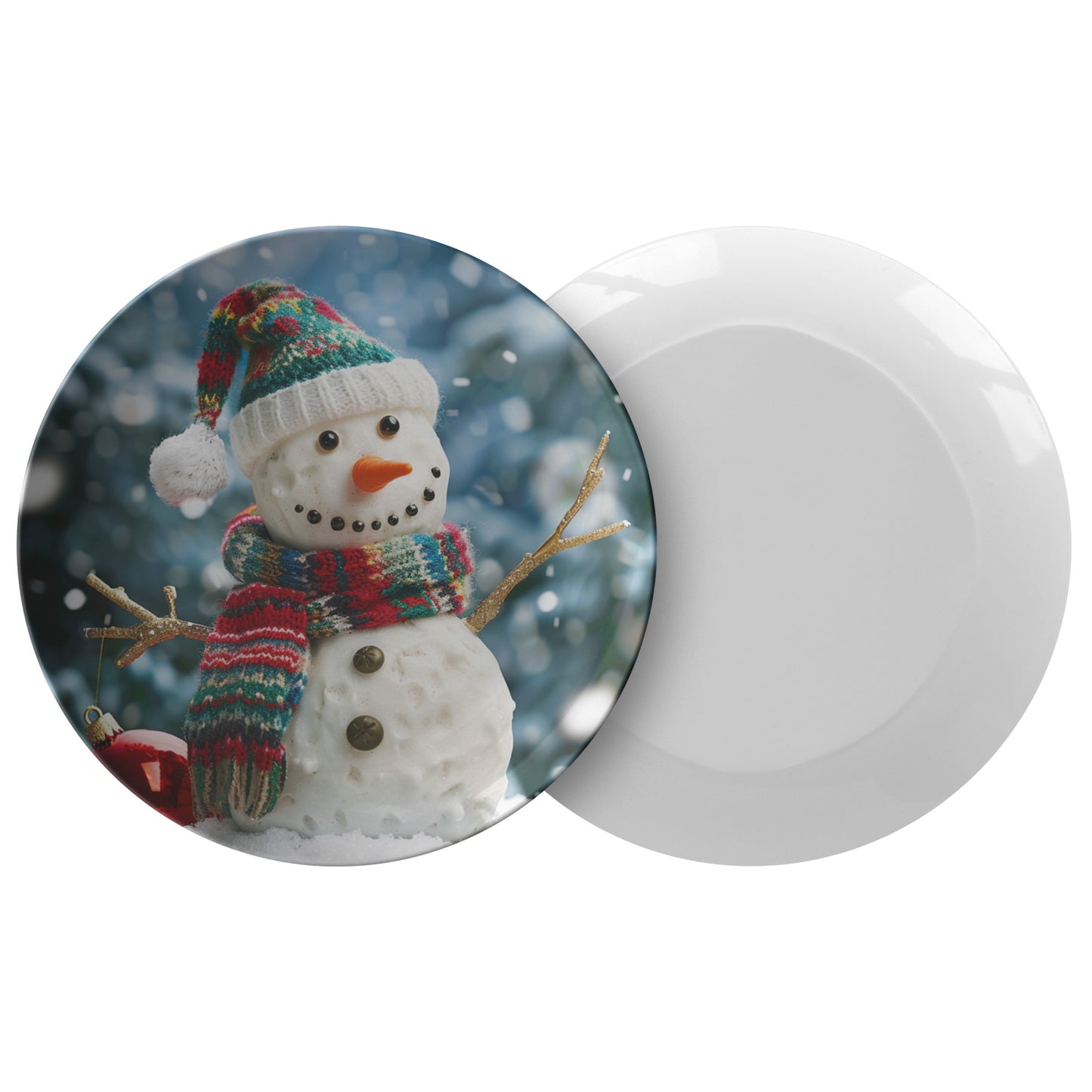 Snowman Plate 0