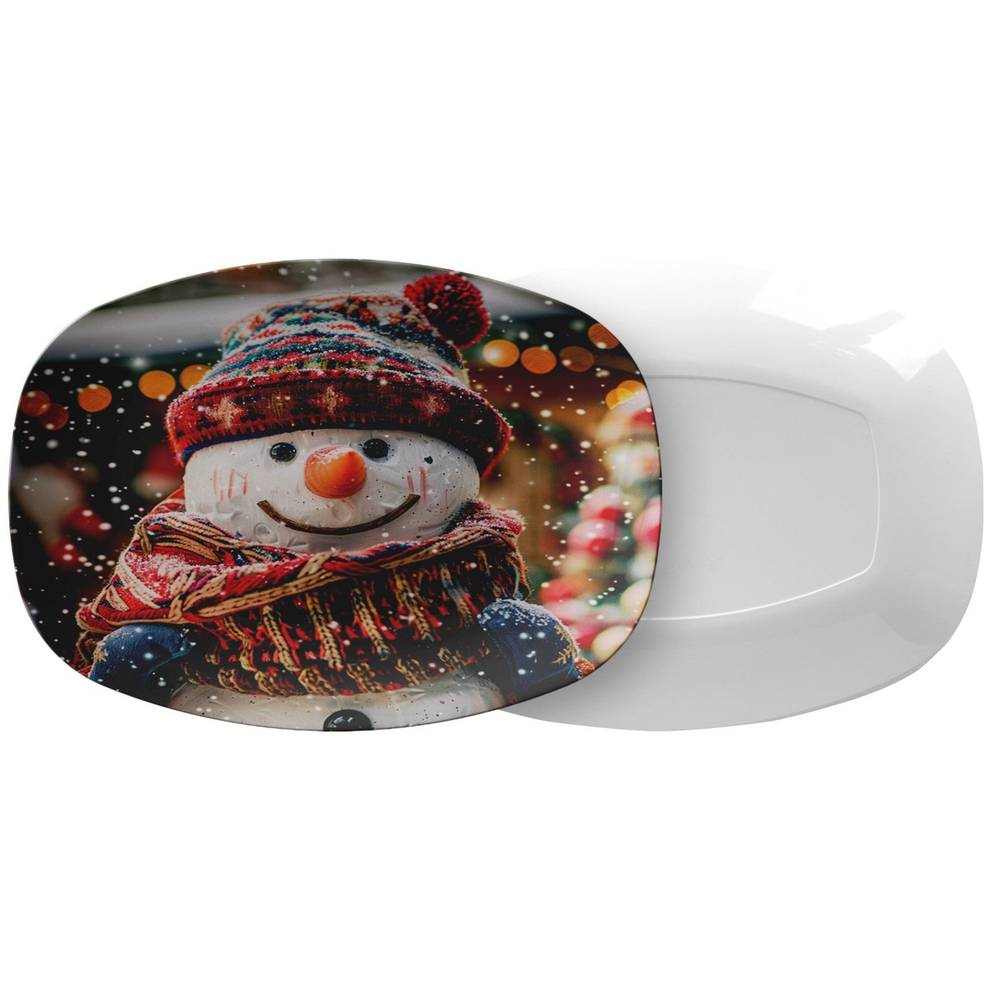 Snowman Platter