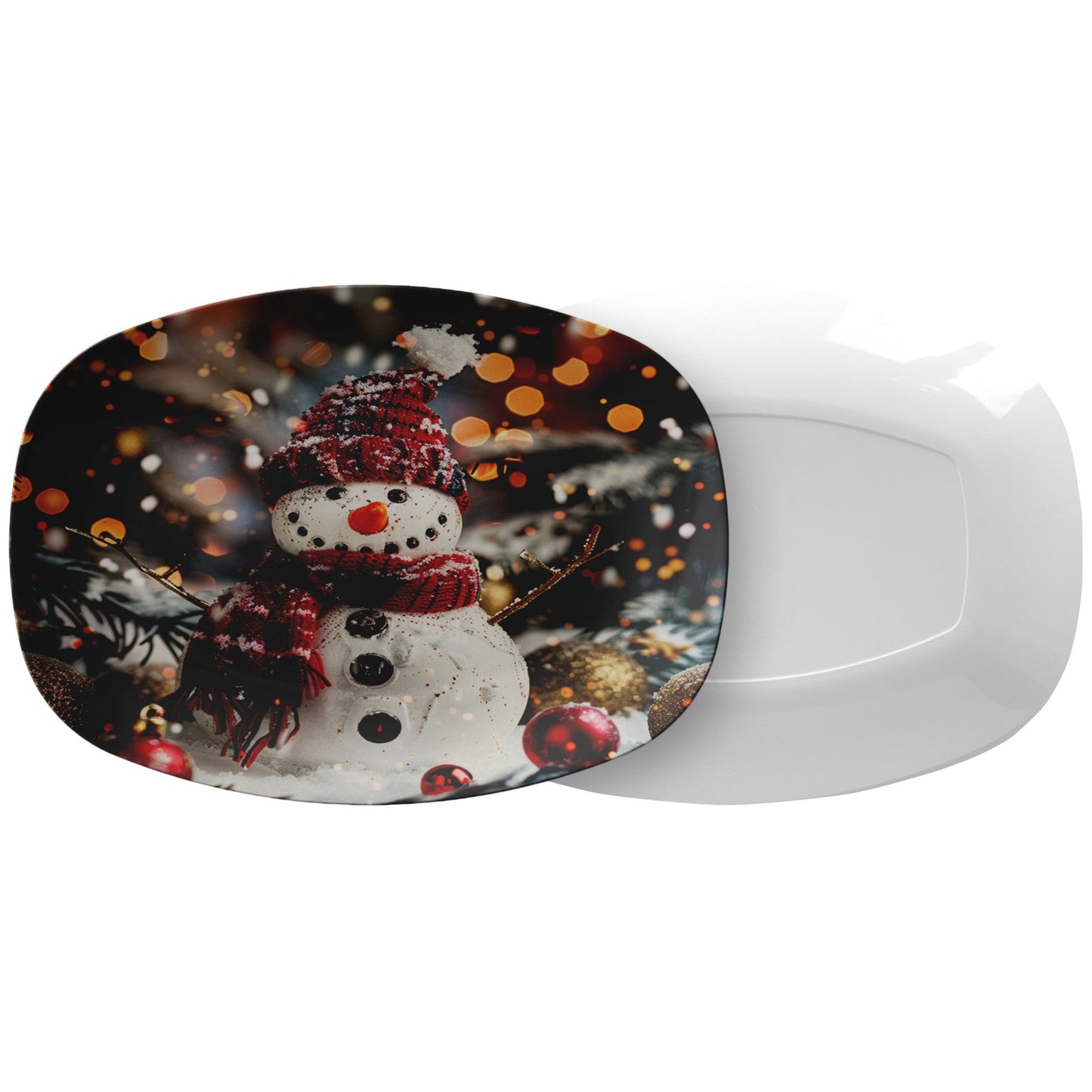 Snowman Platter