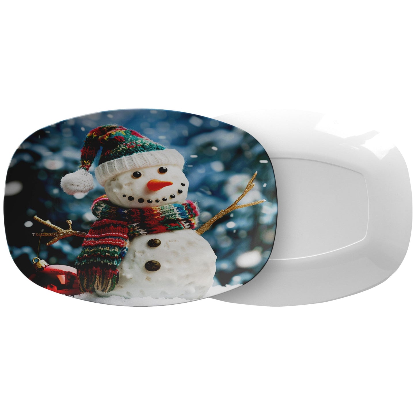 Snowman Platter