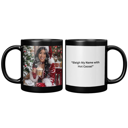 Sparkle Snow Mug Black