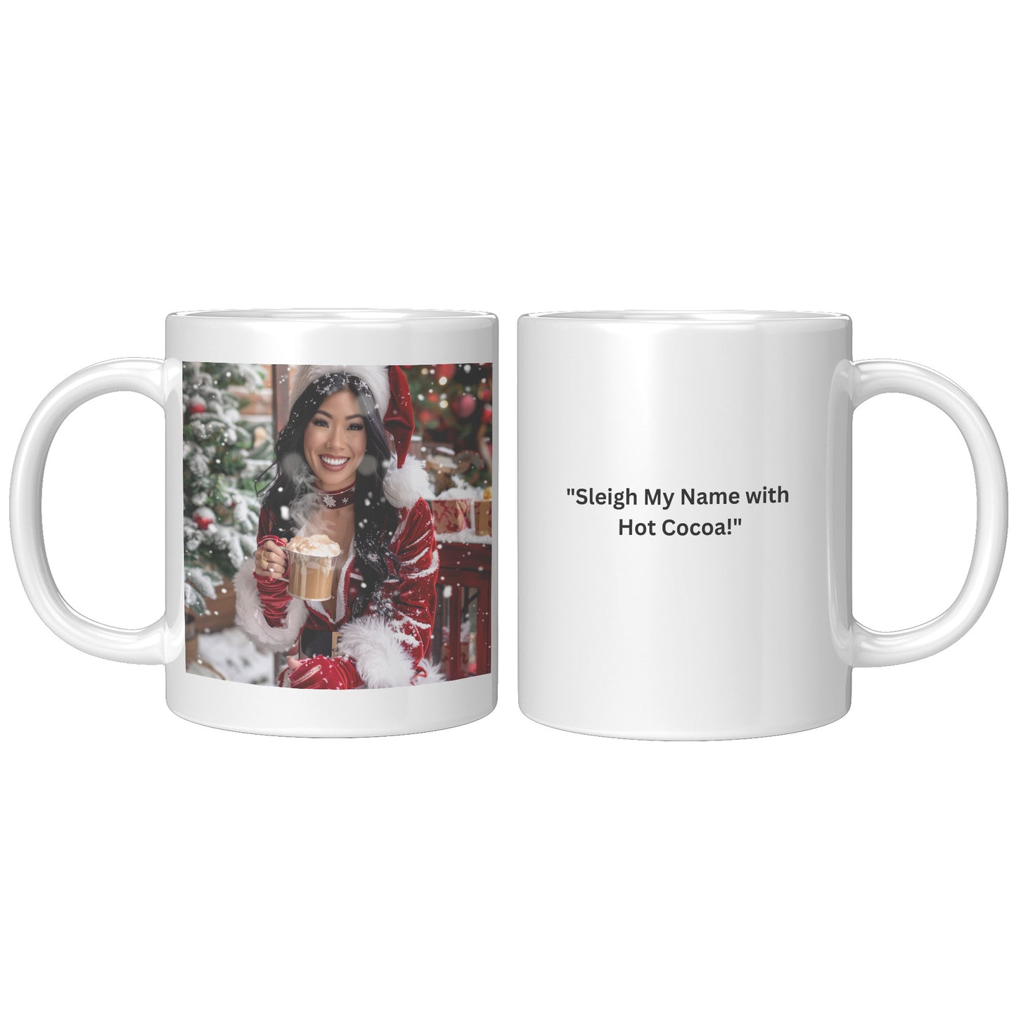 Sparkle Snow Mug White