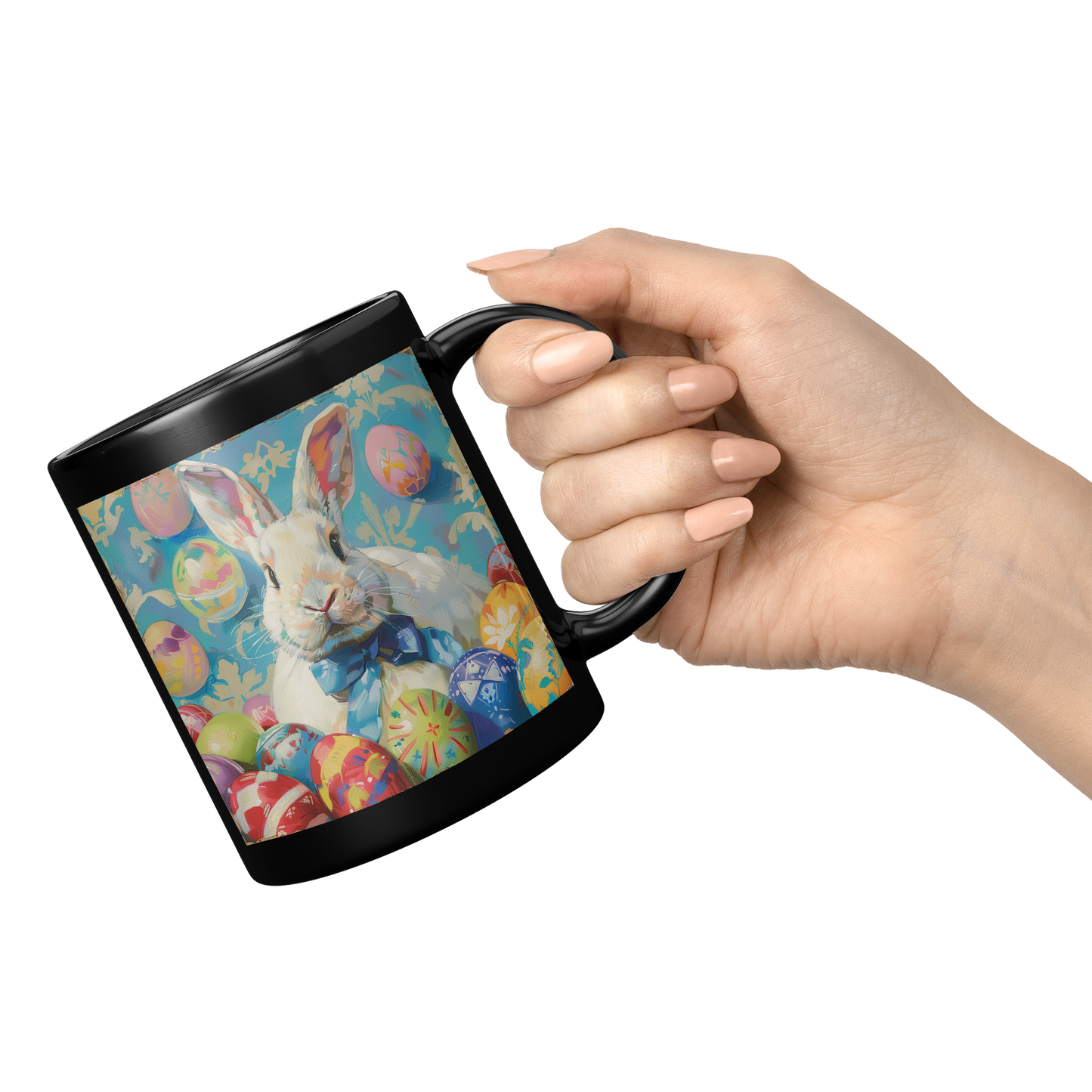 White_Rabbit_MugBlack_11oz_Black_RH_Model_Mockup.png