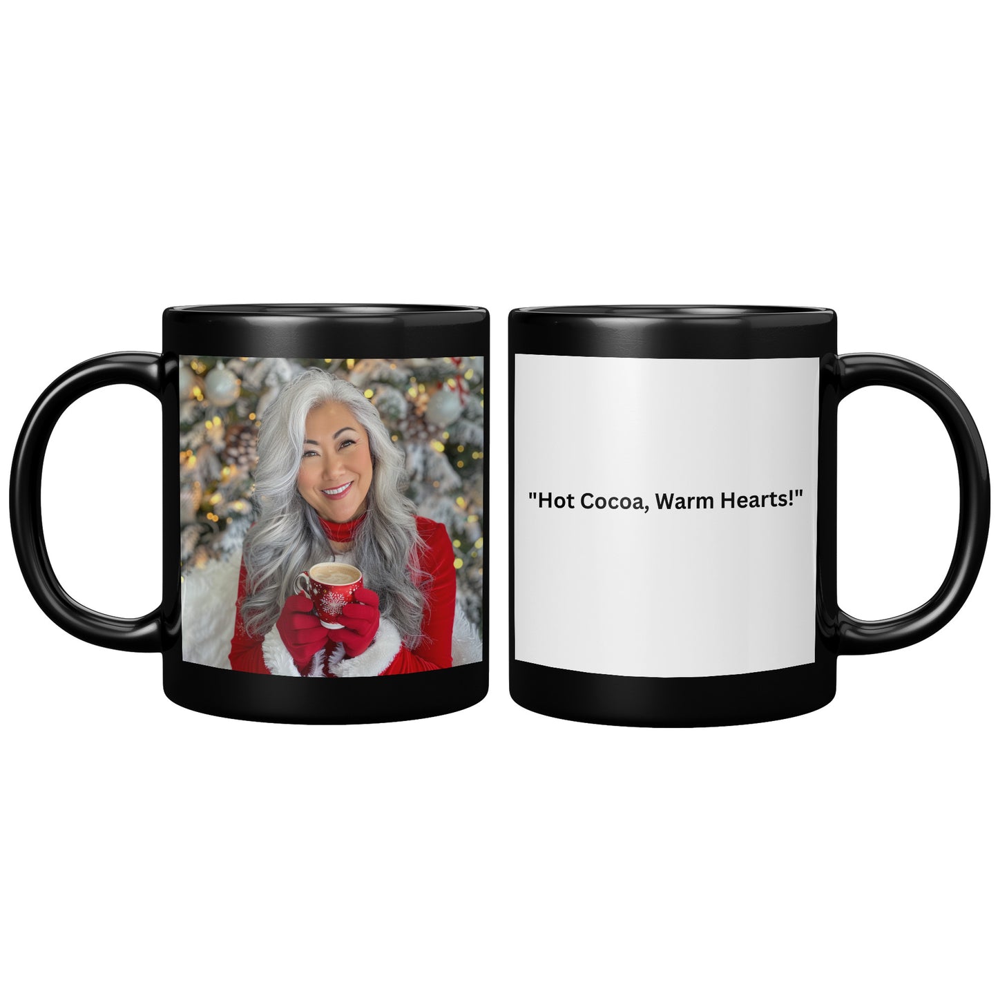 Winter Whimsy Mug Black