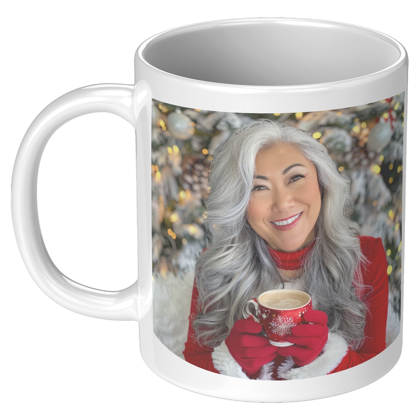 Winter Whimsy Mug White