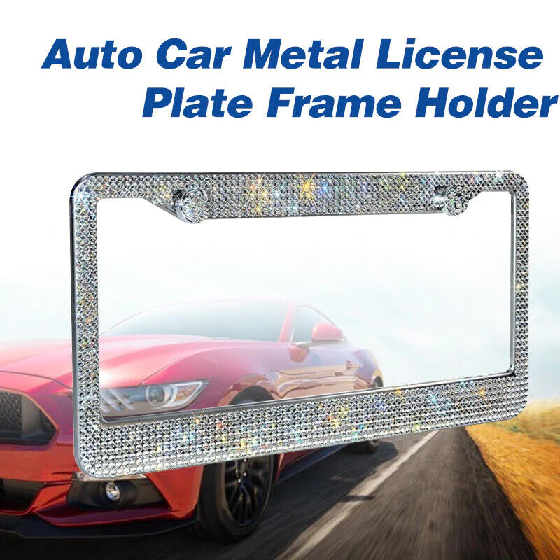 Bling License Plate Frames (2 PCS )