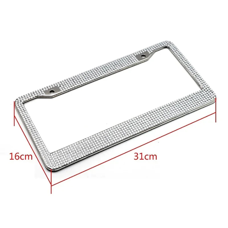 Bling License Plate Frames (2 PCS )