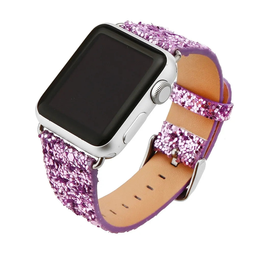 Bling Leather Band for Fitbit Ionic Watch