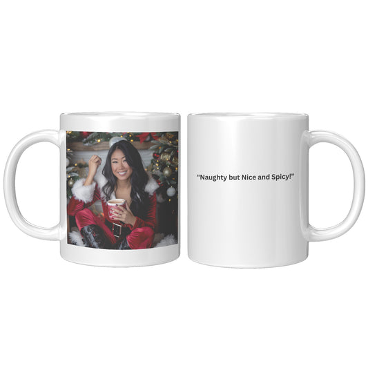 Yule Tide Temptress Mug White
