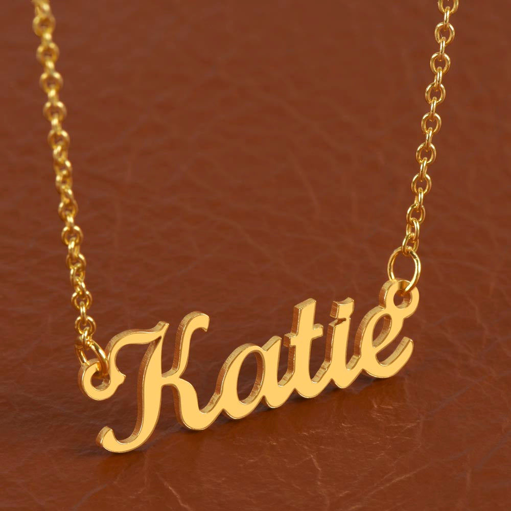 Say My Name Custom Necklace