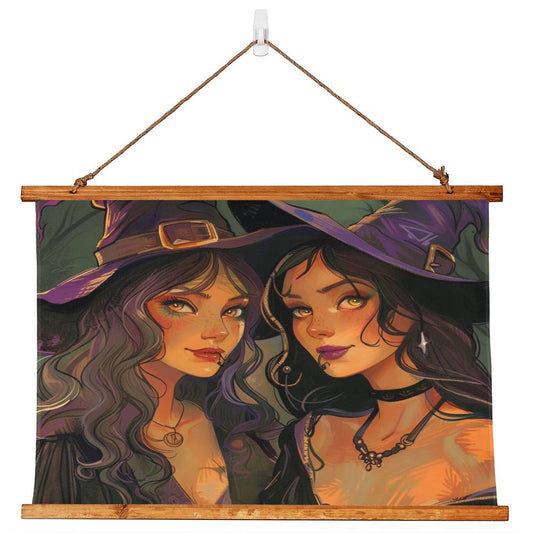 Bewitching Sisters Tapestry