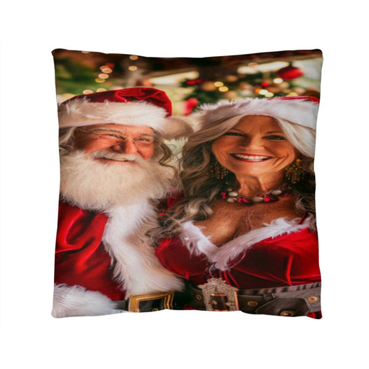 The Claus Couple's Workshop Magic Pillow