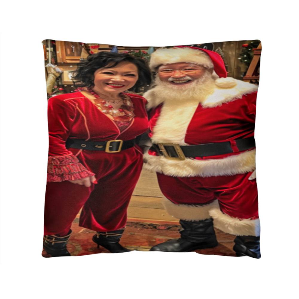 The Heart of Santa's Workshop Pillow