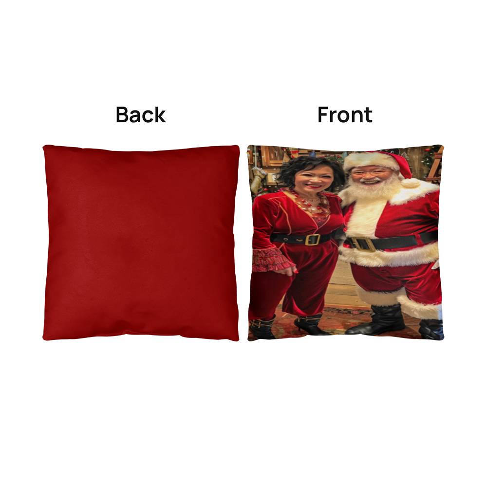 The Heart of Santa's Workshop Pillow