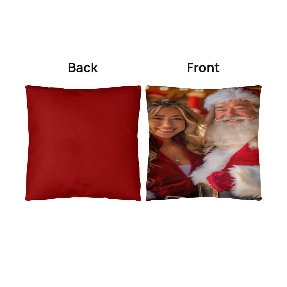 Santa Daughter Love Pillow