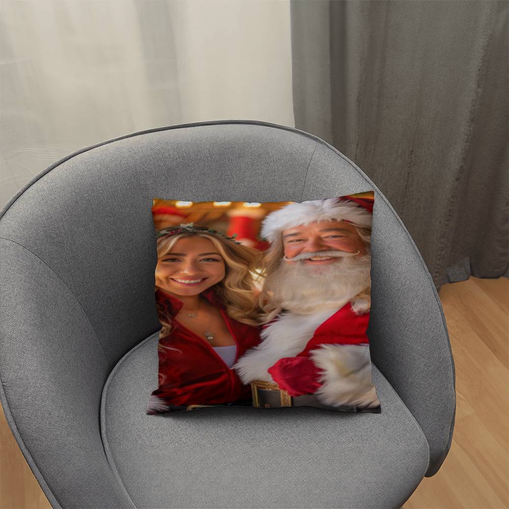 Santa Daughter Love Pillow