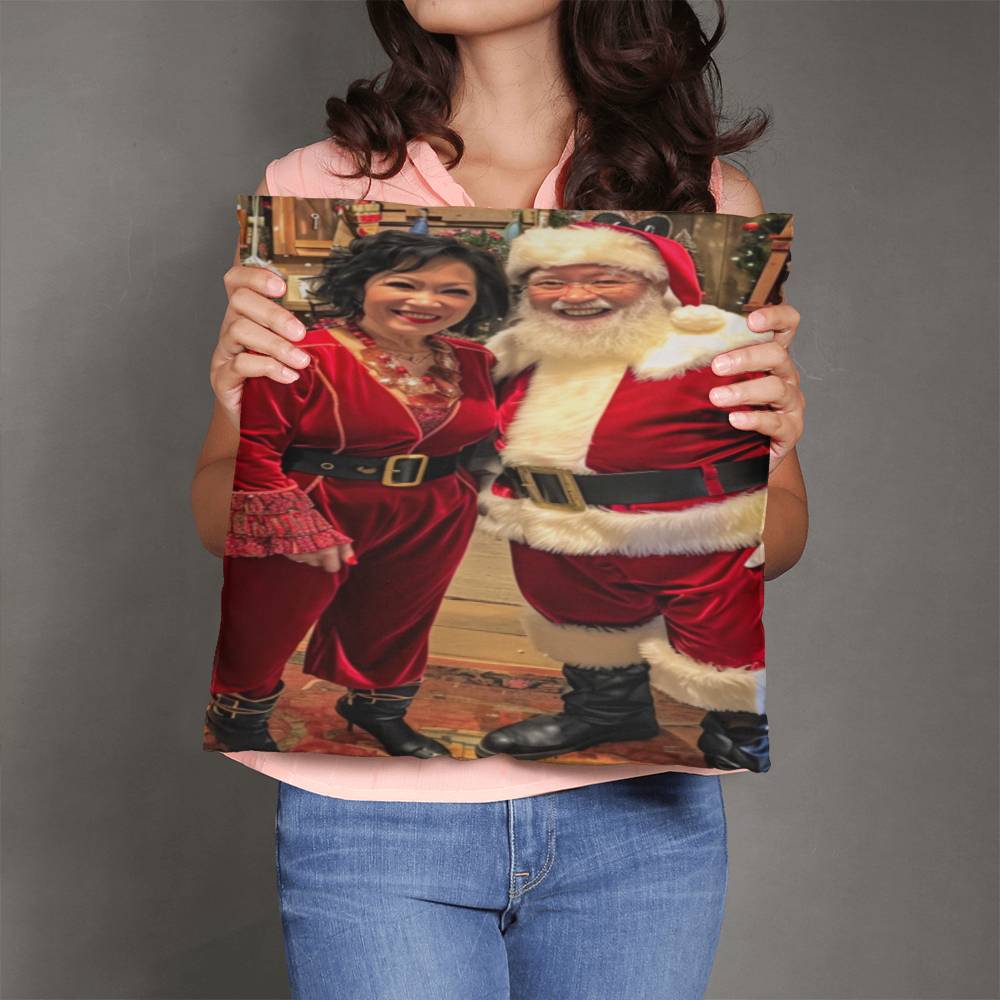 The Heart of Santa's Workshop Pillow