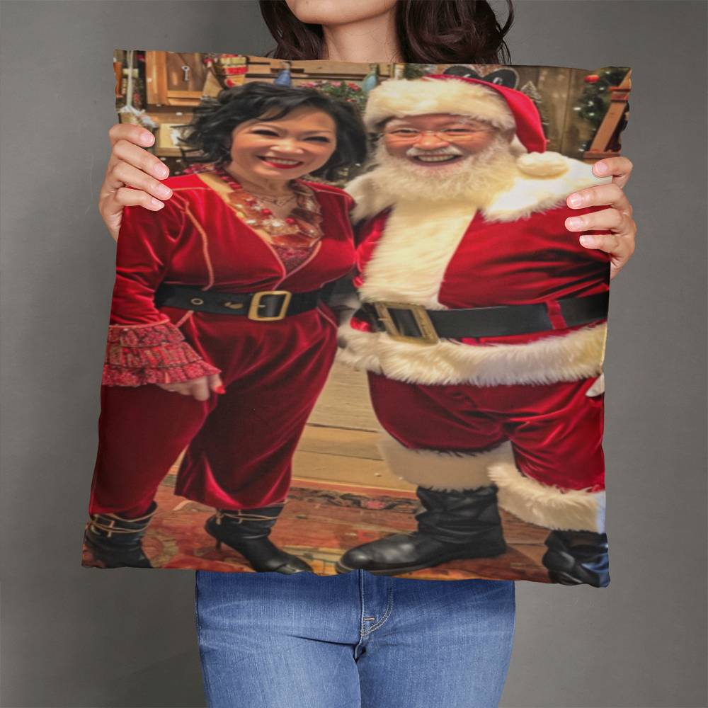 The Heart of Santa's Workshop Pillow