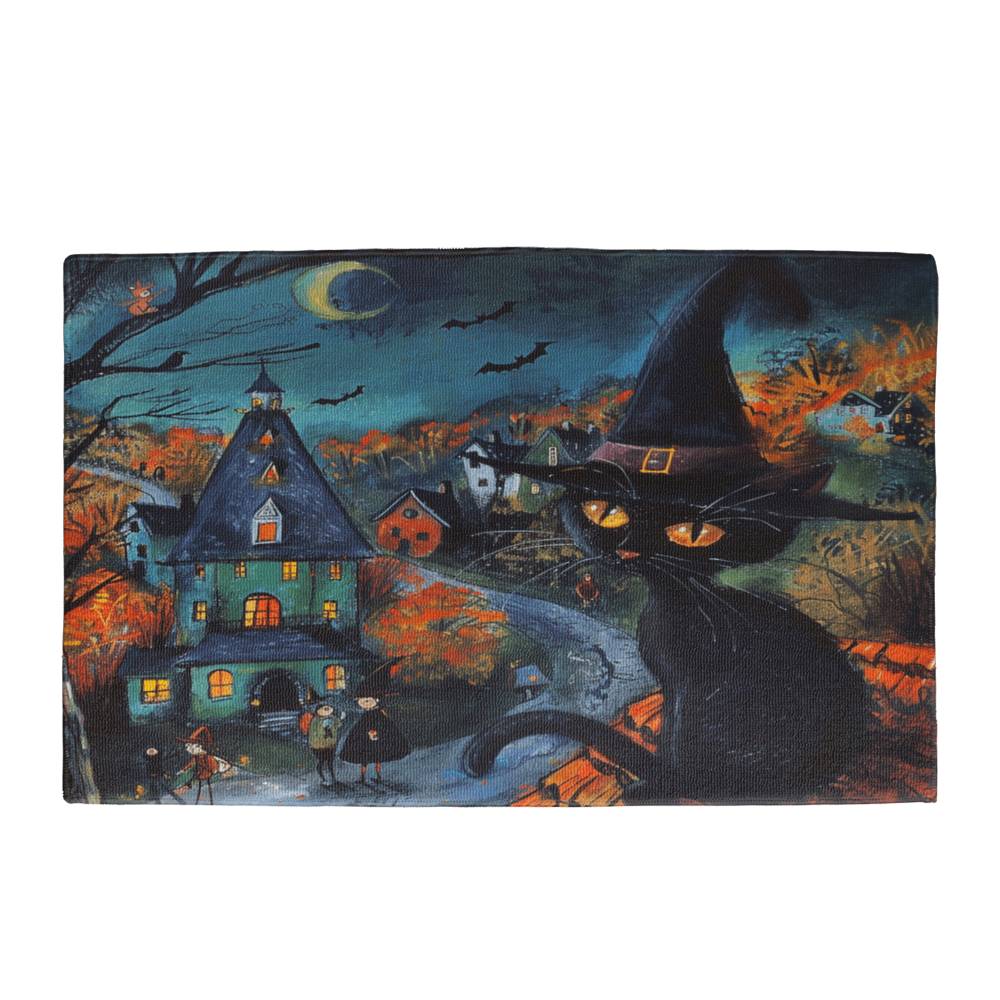 Wicked Whiskers Welcome Mat