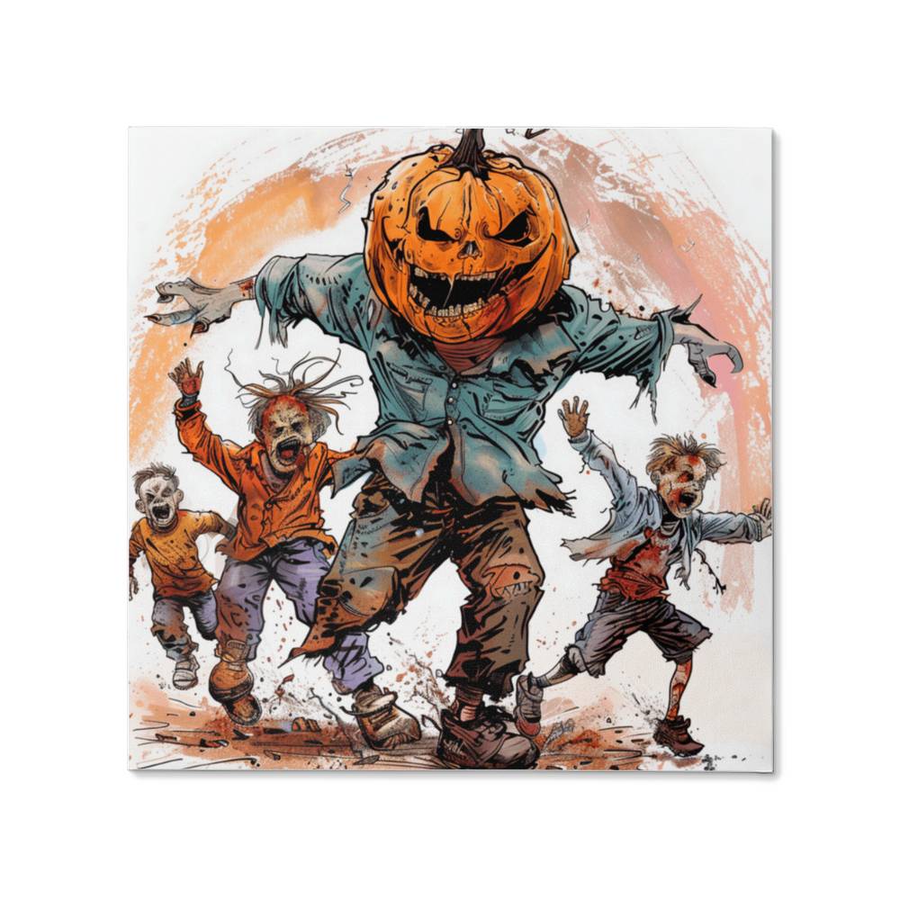 Haunted Pumpkins Art