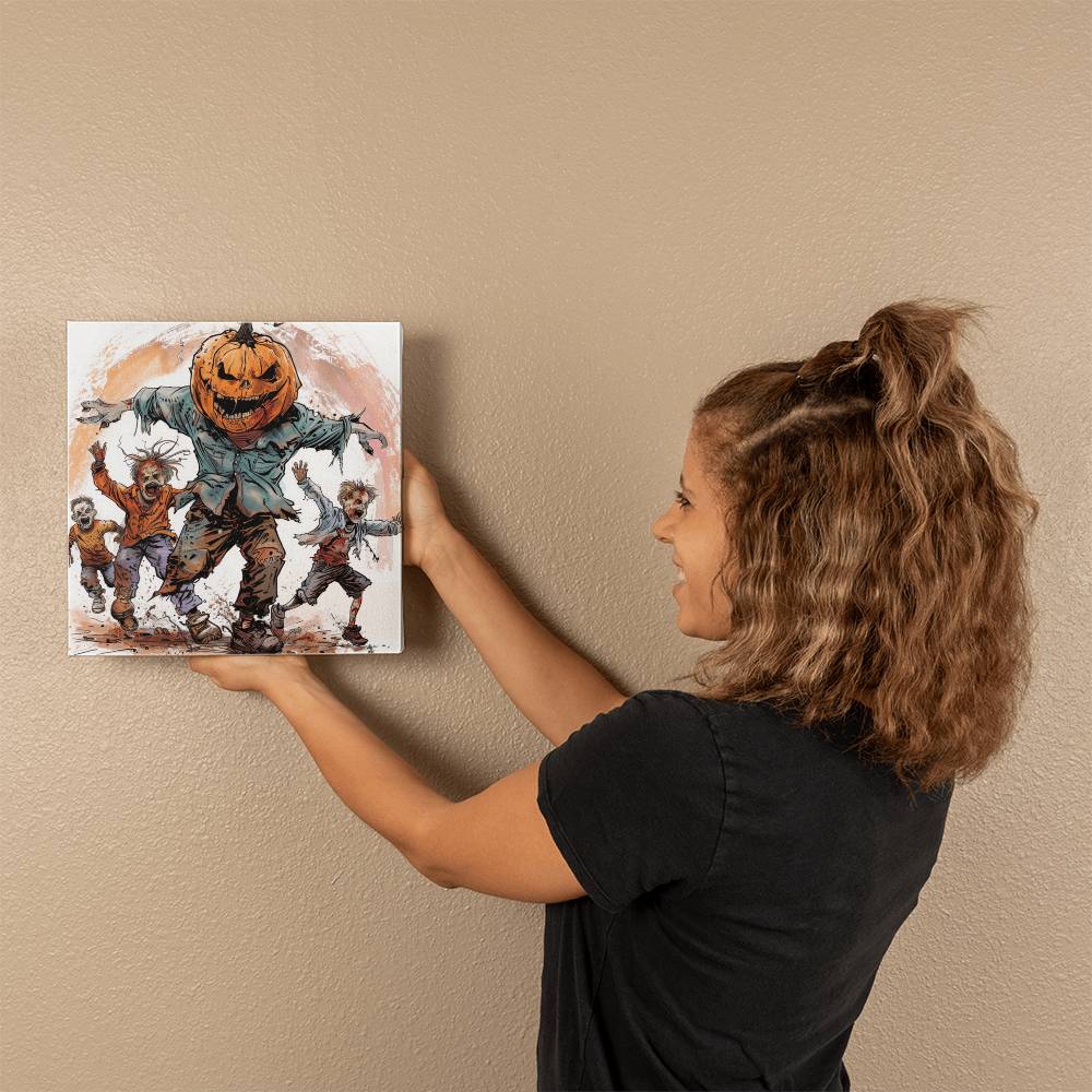 Haunted Pumpkins Art