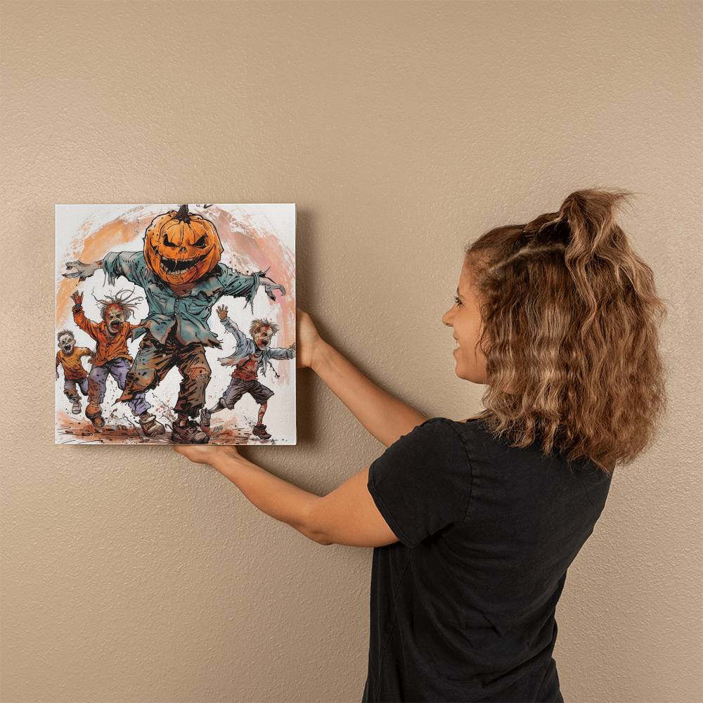 Haunted Pumpkins Art